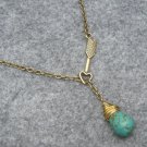 Handmade TURQUOISE & ARROW NECKLACE