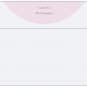 CANDY DOTS | 20ct - 5.5"x4" flat glossy photo BABY GIRL ANNOUNCEMENTS w matching envelopes
