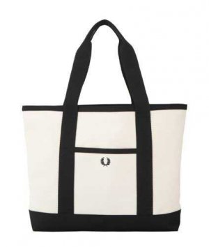 MB003 NEW FRED PERRY JAPAN LIMITED ENGLAND EMBROIDERED TOTE BAG