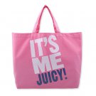 MB036 AUTH NEW JAPAN LIMITED JUICY COUTURE PINK TOTE BAG