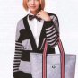 MB044 NEW AUTH JAPAN LIMITED FRED PERRY EMBROIDERED &Acirc;&nbsp;THICK GREY SHOULDER TOTE BAG
