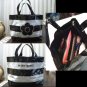 Â MB101 NEW AUTH JAPAN LIMITED MARY QUANT ZIPPER TOTE BAG HANDBAG