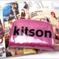 MB157 AUTH NEW JAPAN LIMITED KITSON TOTE BAG COSMETIC BAG SET 2 PCS