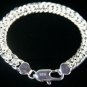 SB106 SILVER PLATED BRACELET FOR MEN 10MM