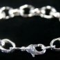 SB100Â STERLING SILVER PLATED BRACELET FOR MEN 11MM