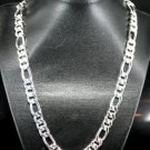 SB097  SILVER PLATED NECKLACE FOR MEN 10MM