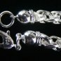 SB099Â 925 STERLING SILVER PLATED NECKLACE FOR MEN 6MM