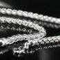 SB099Â 925 STERLING SILVER PLATED NECKLACE FOR MEN 6MM