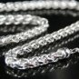 SB099Â 925 STERLING SILVER PLATED NECKLACE FOR MEN 6MM