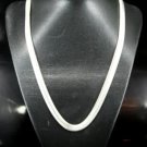 SB090 STERLING SILVER PLATED NECKLACE FOR MEN 18MM