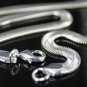 SB090Â STERLING SILVER PLATED NECKLACE FOR MEN 18MM