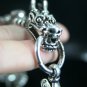 SB076 TIBETAN STERLING SILVER PLATED DRAGON BRACELET