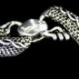 SB076 TIBETAN STERLING SILVER PLATED DRAGON BRACELET