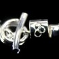 SB120 STERLING SILVER PLATED BRACELET FOR MEN 6MM