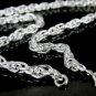 SB084Â STERLING SILVER PLATED NECKLACE FOR MEN 7MM