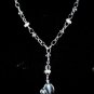SB031 STERLING SILVER PLATED HEART PENDANT NECKALCE