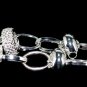 SB031Â STERLING SILVER PLATED HEART PENDANT NECKALCE