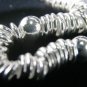 SB081  SILVER PLATED BEADS RINGS BRACELET