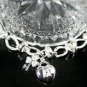 SB067Â STERLING SILVER PLATED HEART PENDANT NECKLACE