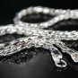 SB096Â STERLING SILVER PLATED NECKLACE FOR MEN 4MM