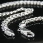 SB088Â STERLING SILVER PLATED NECKLACE FOR MEN 8MM