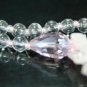 MA304 NATURAL ROSE QUARTZ CRYSTAL BALL&Acirc;&nbsp;CHIPS NECKLACE