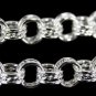 SB116 HUGEÂ STERLING SILVER PLATED NECKLACE FOR MEN 14MM