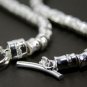 SB114 HUGEÂ STERLING SILVER PLATED NECKLACE FOR MEN 6MM