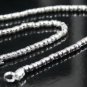 SB114 HUGEÂ STERLING SILVER PLATED NECKLACE FOR MEN 6MM