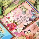 JT006 Korean Envelope Magnetic Gilt MEMO Pad Reminder