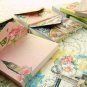 JT006 Korean Envelope Magnetic Gilt MEMO Pad Reminder