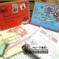 JT006 Korean Envelope Magnetic Gilt MEMO Pad Reminder