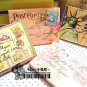 JT006 Korean Envelope Magnetic Gilt MEMO Pad Reminder