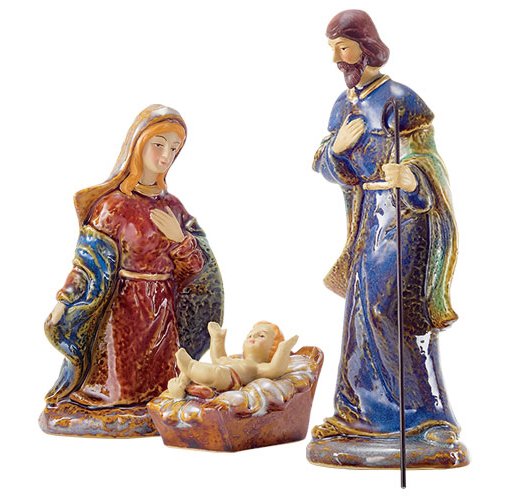 Christmas Nativity Scene Holy Family Avon