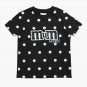 Mum Rocks Polka Dot Kids T-shirt- Black | Kidinc