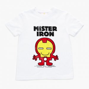 Mr Iron Man Superhero Kids T-shirt | Kidinc