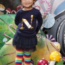 Creativity Overflow Acrylic Paint Initial N Kids T-shirt | Kidinc