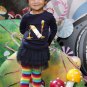 Creativity Overflow Acrylic Paint Initial N Kids T-shirt | Kidinc