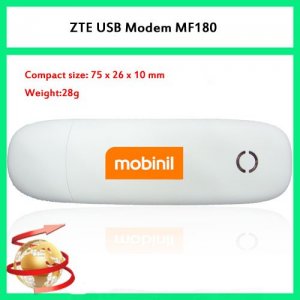 100% Unlock Zte 3g Usb Modem MF180