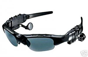 Sunglasses Mp3 Player Black - 4GB