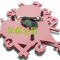 35.5*55cm Rocking Heart-shaped Wall Clock Home Decoration
