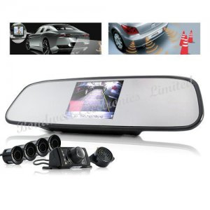 Rear View Camera + Parking Sensor + Rear View Mirror