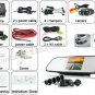 Rear View Camera + Parking Sensor + Rear View Mirror