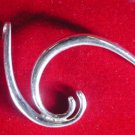 Swirl Pendant Solid Sterling Silver