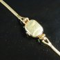 14k Solid Yellow Gold Lady's Wristwatch 15 Jewels Wind Mechanism