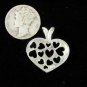 Hearts Inside a Heart Solid Sterling Silver