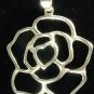 Heart Cluster Free Form Pendant Solid Sterling Silver