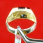 Men's 14k Solid Gold & Onyx Ring Size 8 R523-750