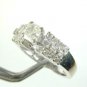 Diamond Engagement Ring 1.12 ct TW 14k White Gold sz 6 1/2 R1068-750D250