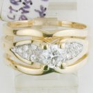 Tiffany Setting 0.50 ct FRC Diamond 14K w/ Dove Tail Insert